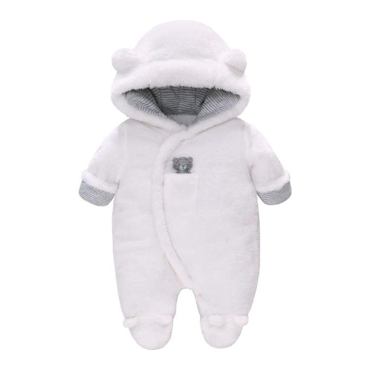 Combinaison Polaire Hiver pour Bebe Ourson