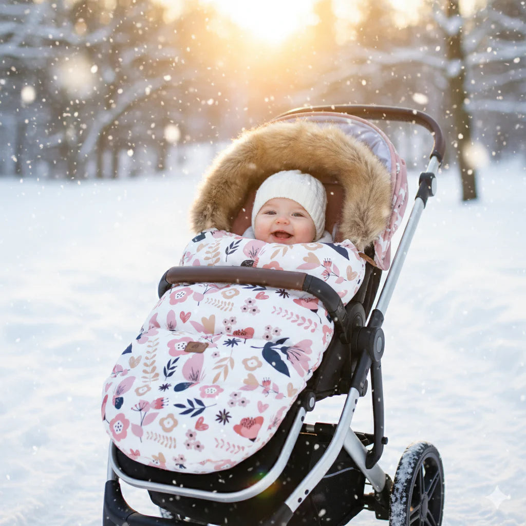 Chancelière de Poussette Universelle pour Bébé 0-24 Mois