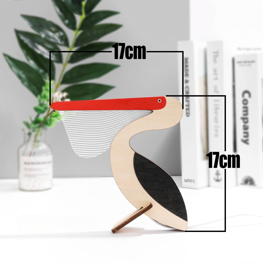 Veilleuse LED Animaux en Bois