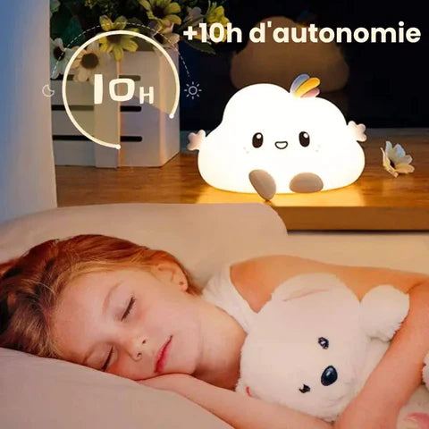 Veilleuse LED bébé – Flufizz le nuage