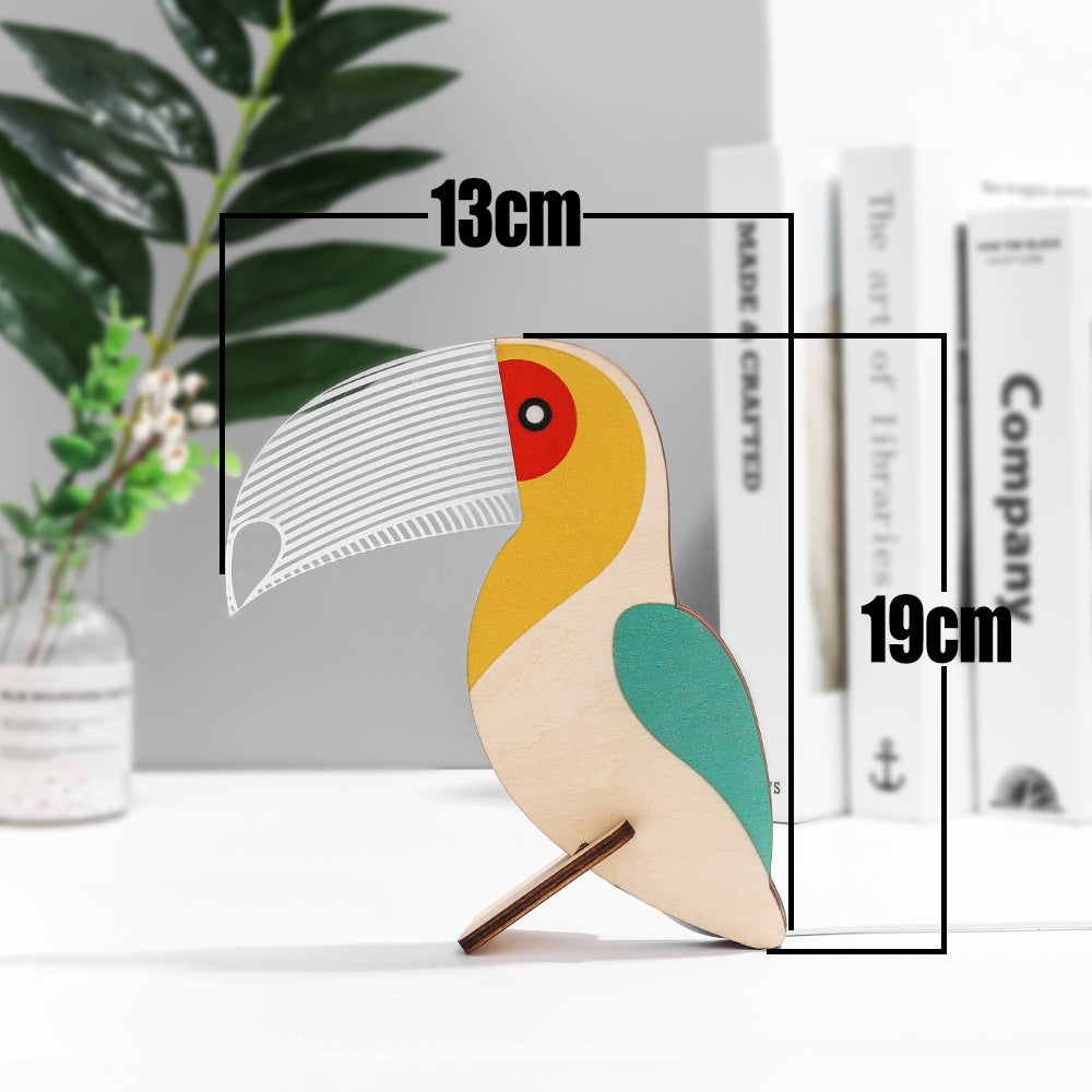Veilleuse LED Animaux en Bois