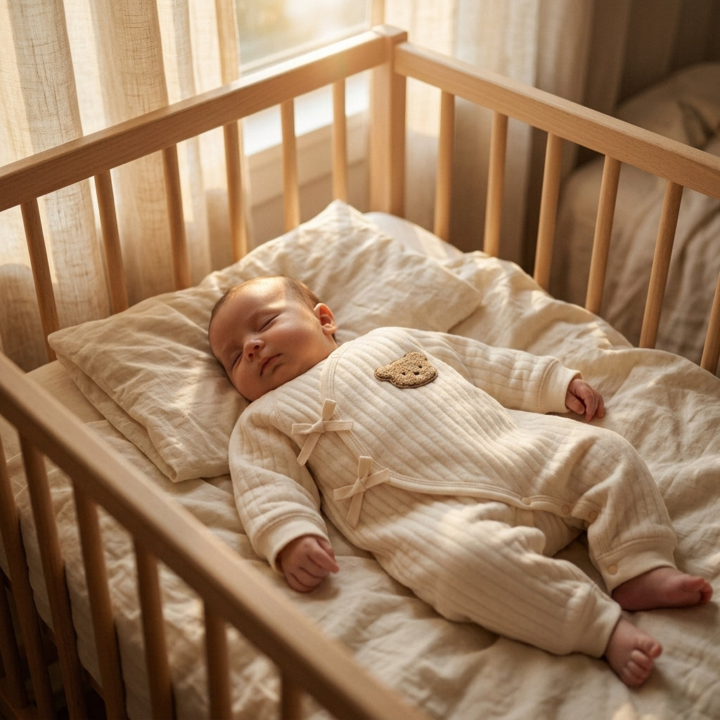 Combinaison Bébé Coton - Ourson