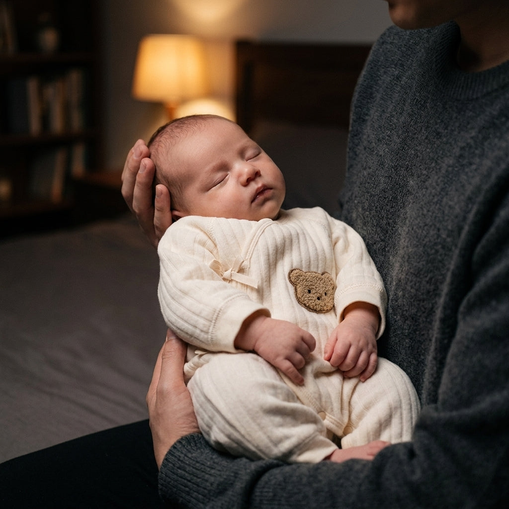 Combinaison Bébé Coton - Ourson