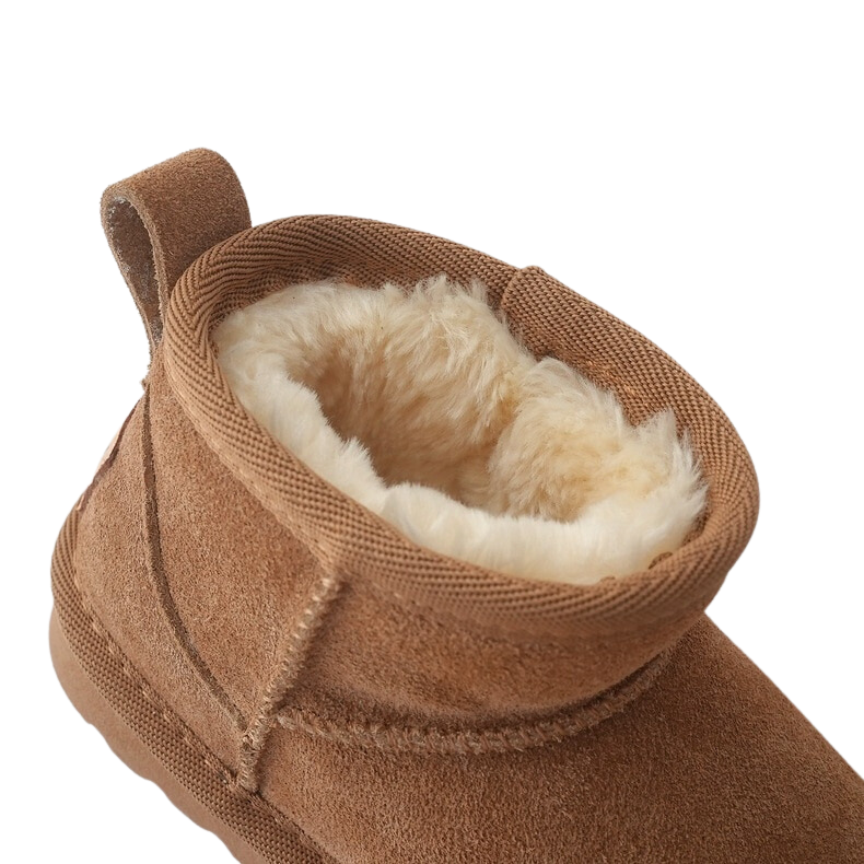 Bottes en Daim Fourrées pour Bébé / Enfant
