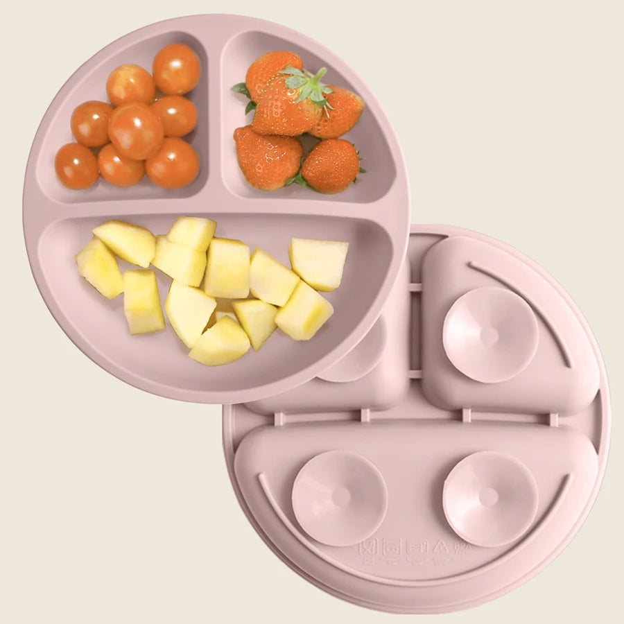 Assiette Bébé Ventouse avec Compartiments