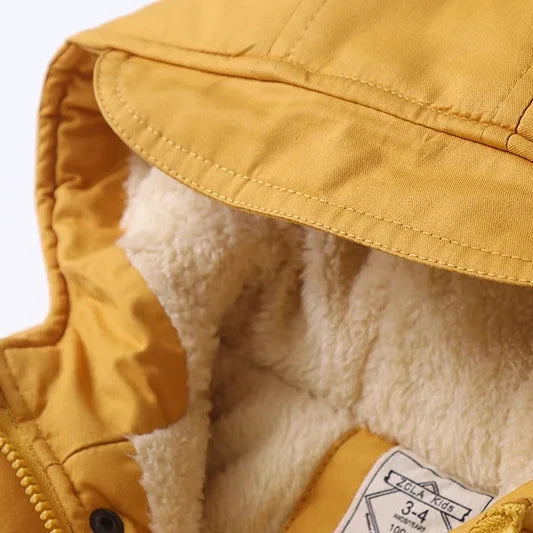 Manteau Hiver Enfant Doublure Polaire