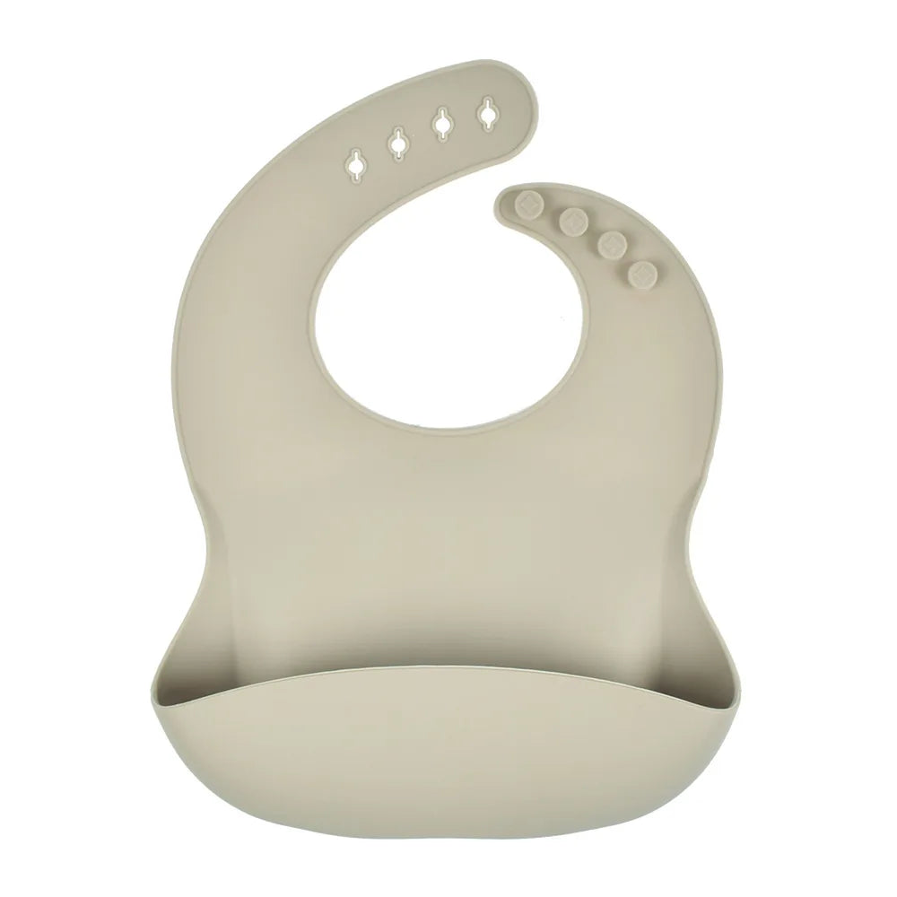 Bavoir en Silicone imperméable pour Bébé