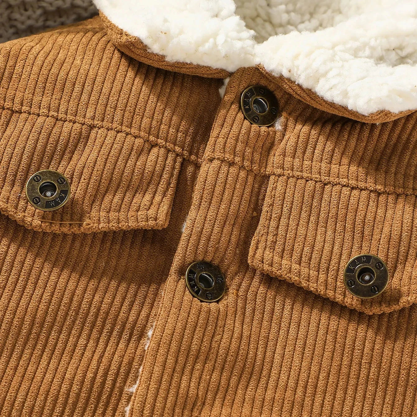 Manteau Bébé Hiver Doublure Polaire