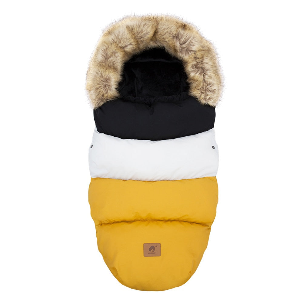 Chancelière de Poussette Universelle pour Bébé 0-24 mois - Tricolore