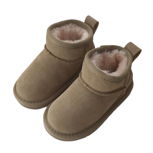 Bottes en Daim Fourrées pour Bébé / Enfant
