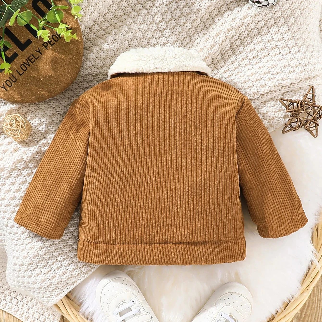 Manteau Bébé Hiver Doublure Polaire
