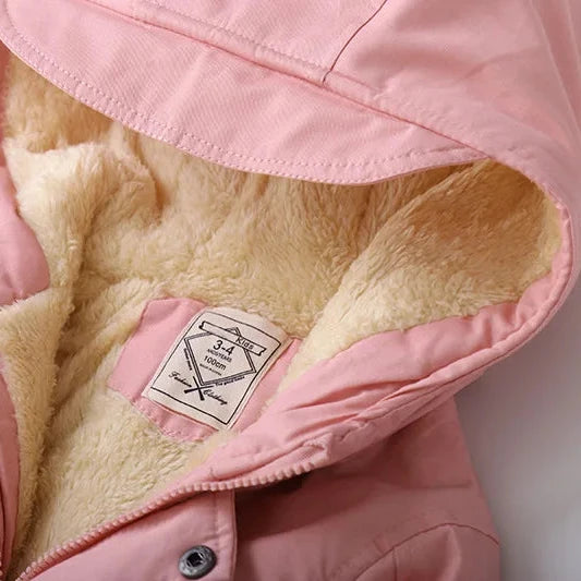 Manteau Hiver Enfant Doublure Polaire
