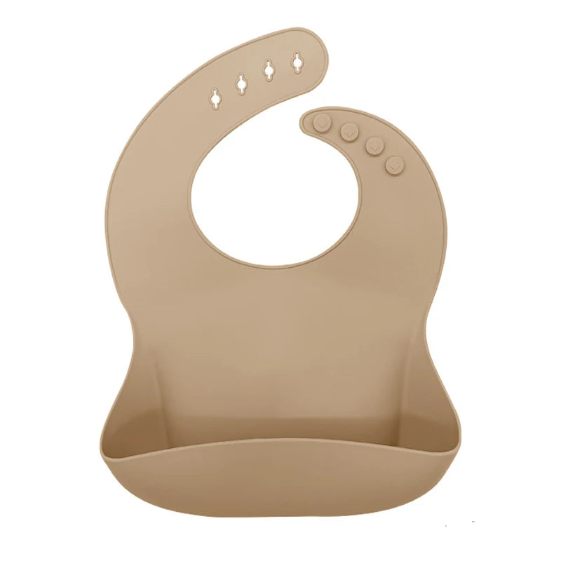 Bavoir en Silicone imperméable pour Bébé