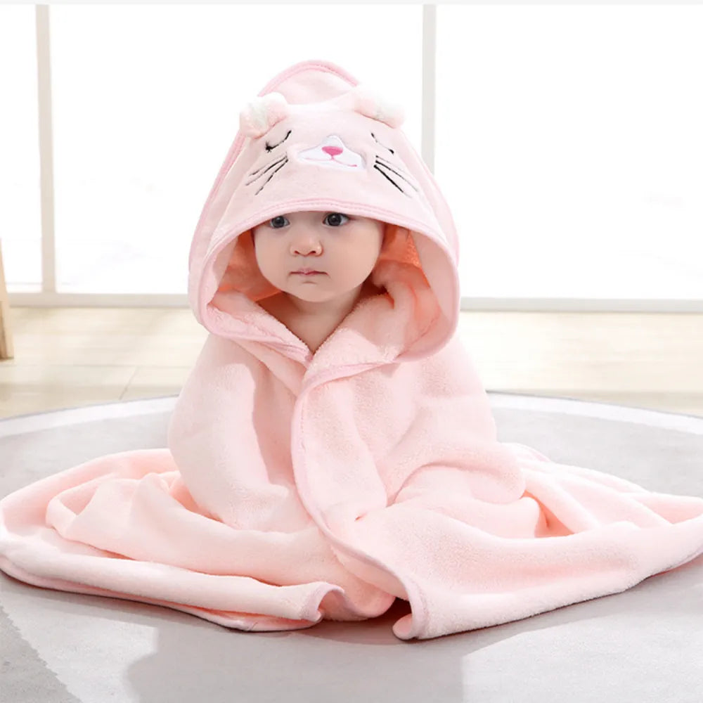 Cape de Bain Bébé Polaire