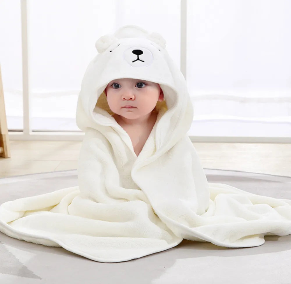 Cape de Bain Bébé Polaire