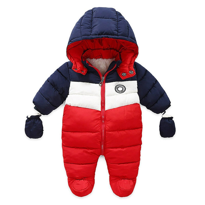 Combi-pilote Hiver Bébé - Tricolore