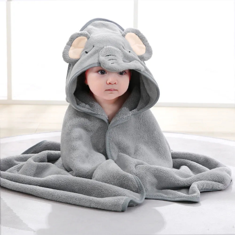 Cape de Bain Bébé Polaire