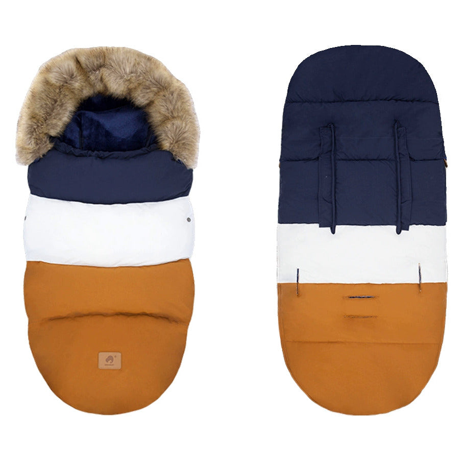 Chancelière de Poussette Universelle pour Bébé 0-24 mois - Tricolore