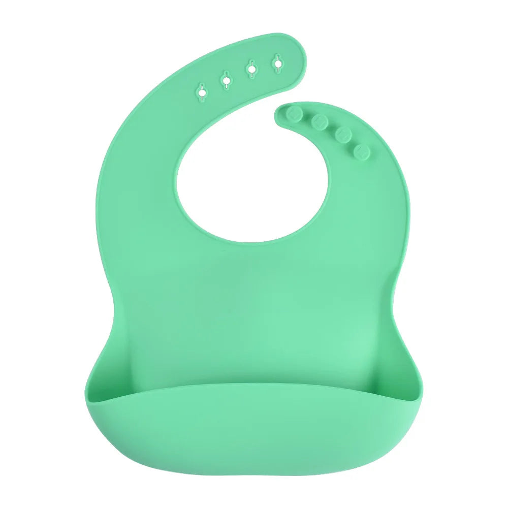 Bavoir en Silicone imperméable pour Bébé