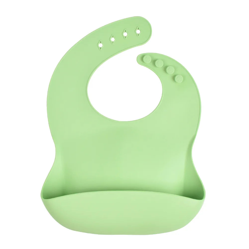 Bavoir en Silicone imperméable pour Bébé
