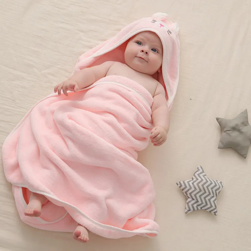 Cape de Bain Bébé Polaire