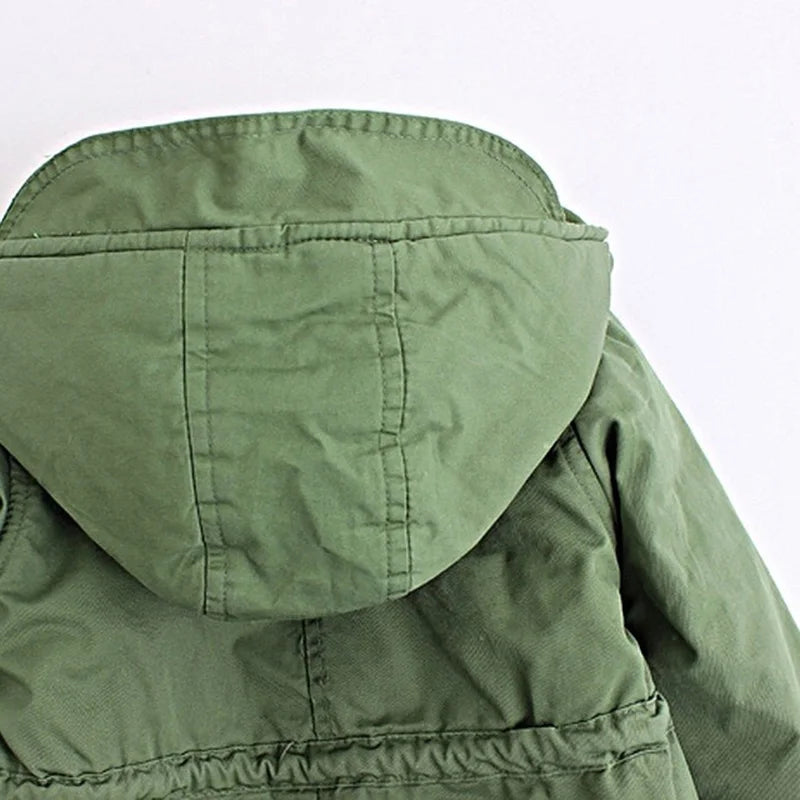 Manteau Hiver Enfant Doublure Polaire