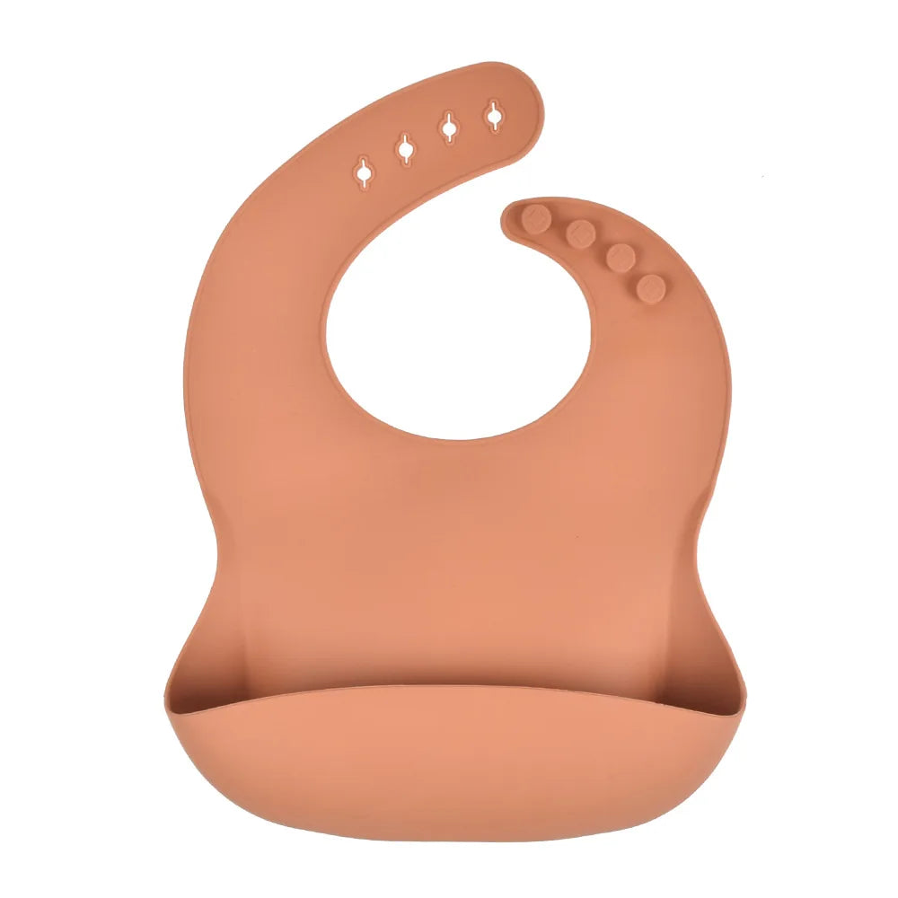 Bavoir en Silicone imperméable pour Bébé