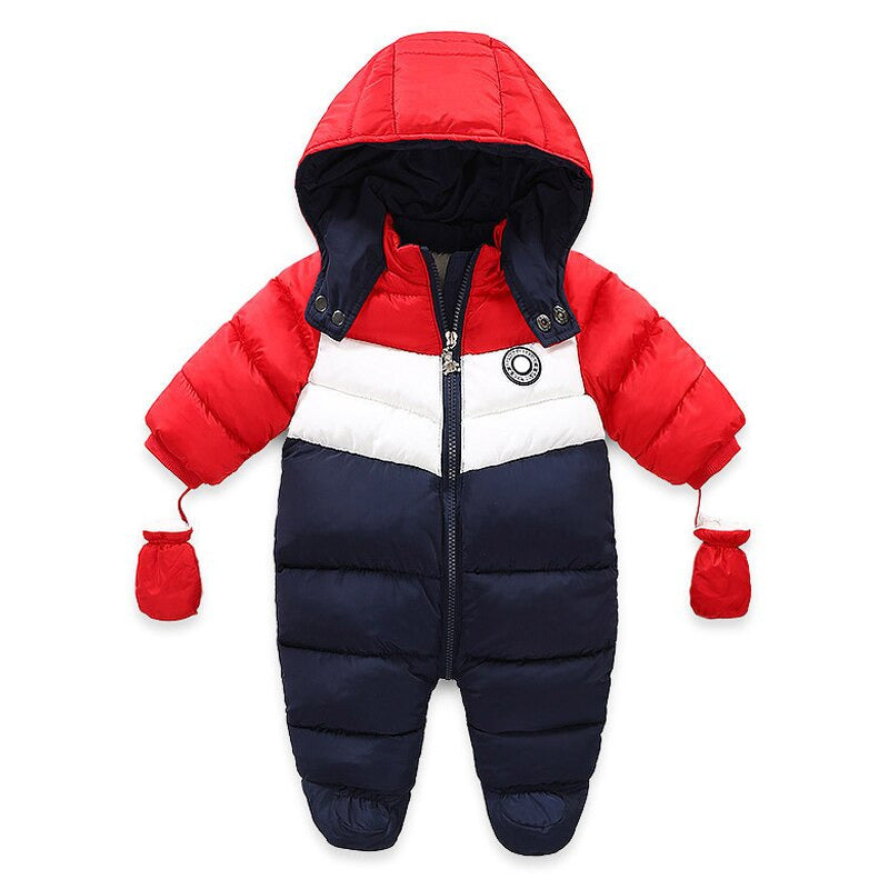 Combi-pilote Hiver Bébé - Tricolore