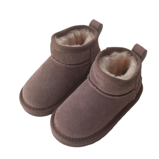 Bottes en Daim Fourrées pour Bébé / Enfant
