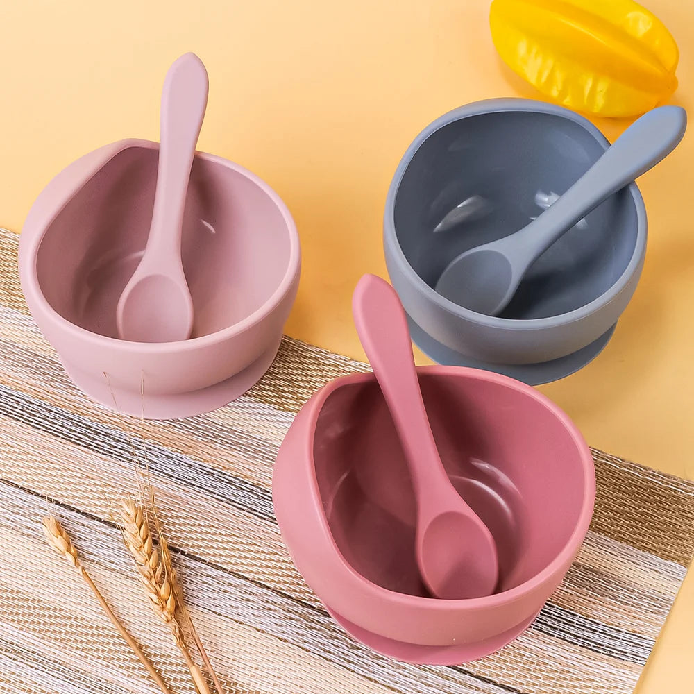 Bol Bébé Ventouse en Silicone