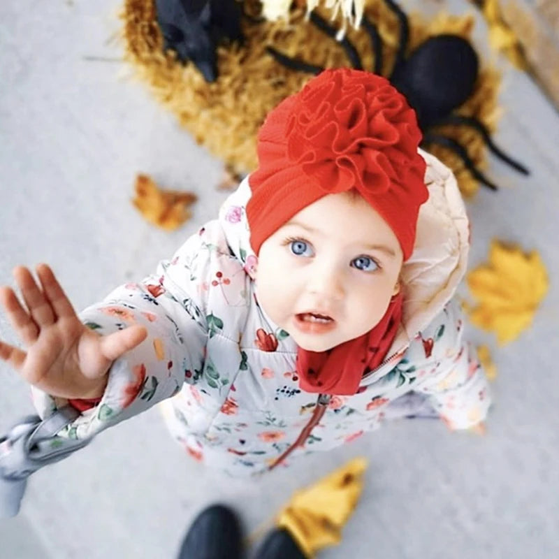 Turban Bébé Fille Fleur