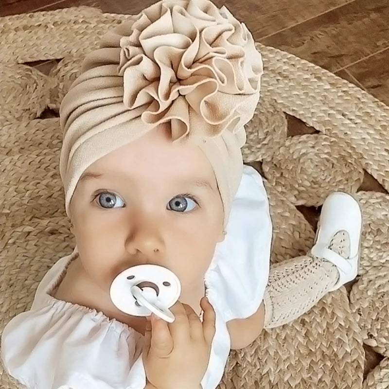 Turban Bébé Fille Fleur