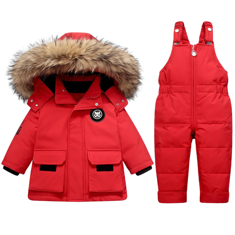 Ensemble Combinaison et Doudoune de Ski Bébé Hiver - Aventura