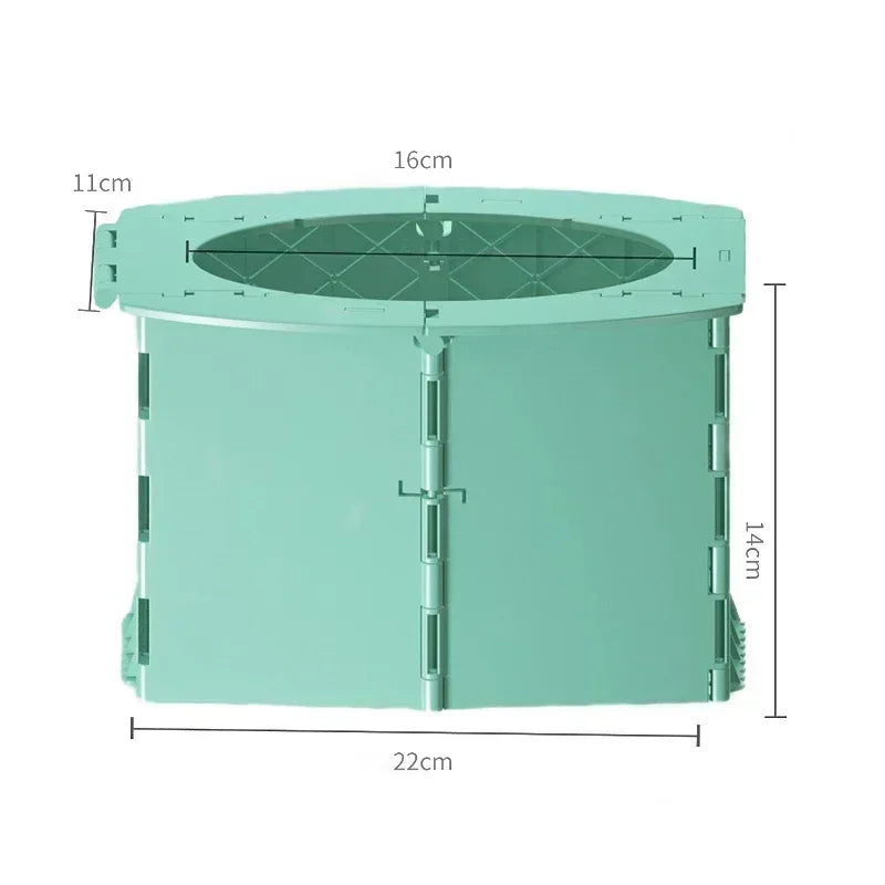 Pot de Toilette Pliable de Voyage Enfant