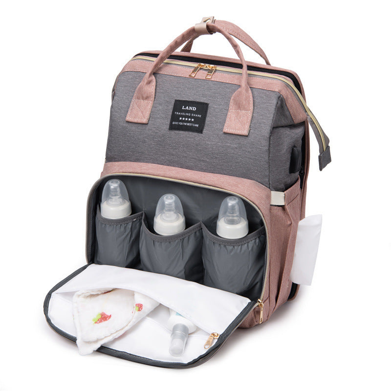 Sac à Langer Bébé Sac à Dos 3 en 1 - London™