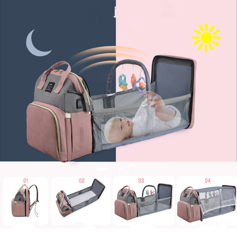 Sac à Langer Bébé Sac à Dos 3 en 1 - London™