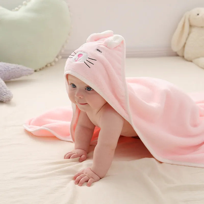 Cape de Bain Bébé Polaire