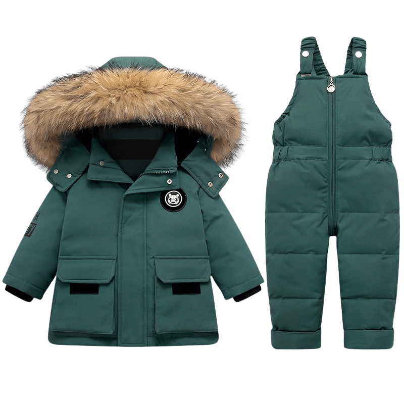 Ensemble Combinaison et Doudoune de Ski Bébé Hiver - Aventura