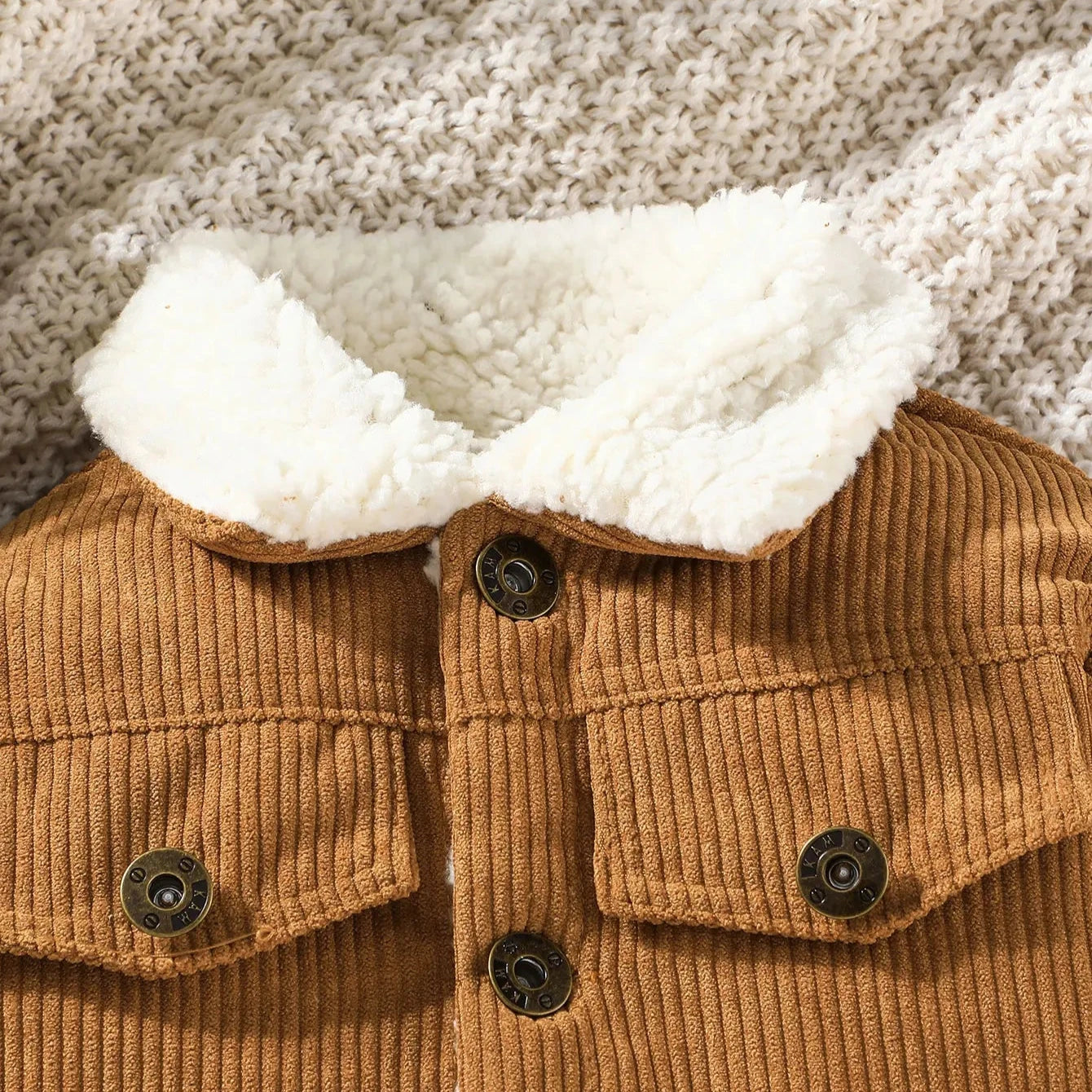 Manteau Bébé Hiver Doublure Polaire