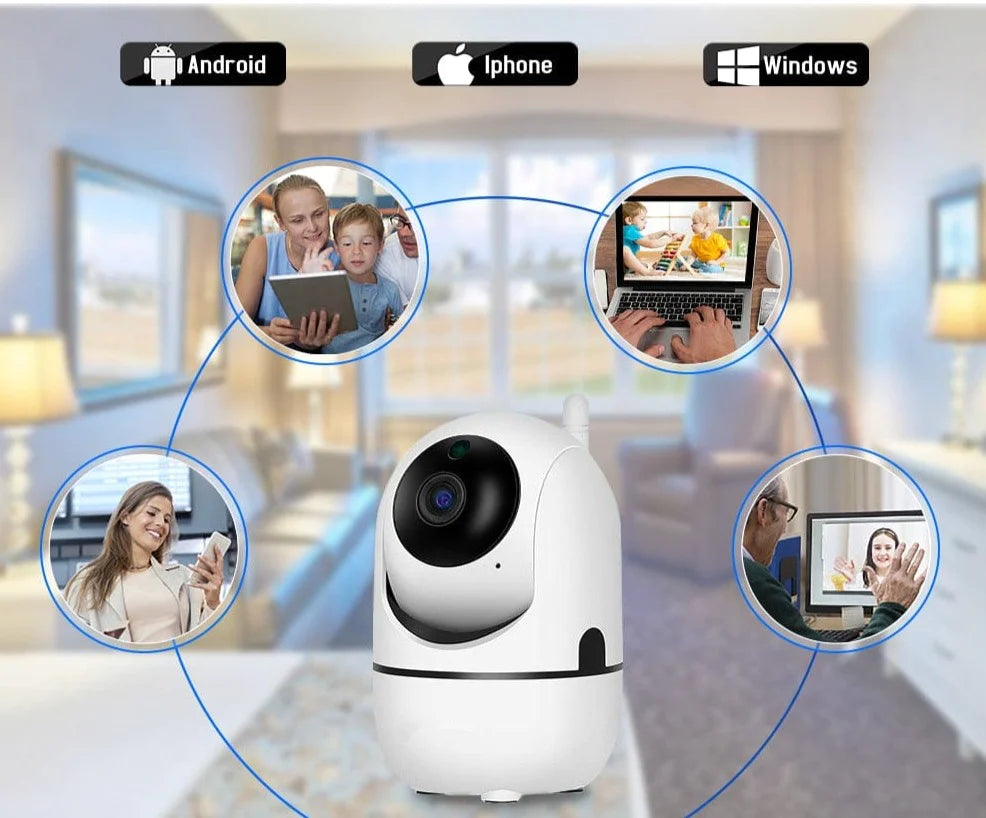 Babyphone Caméra Vidéo Connecté - 1080P - 32Go