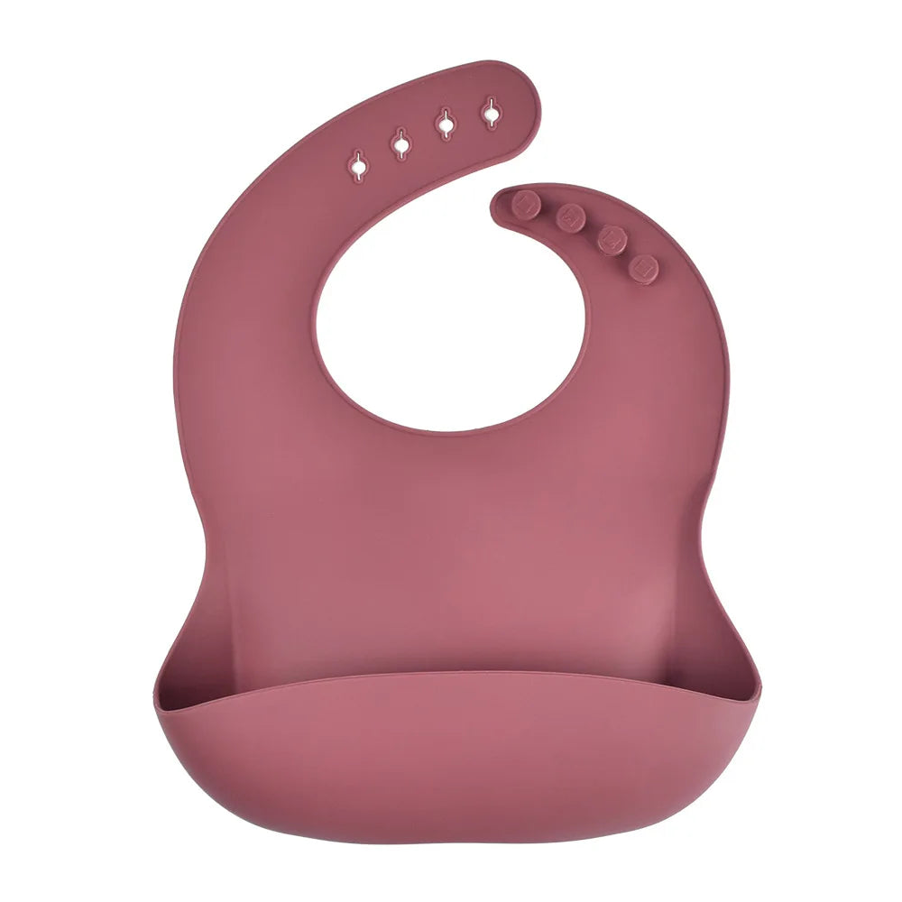 Bavoir en Silicone imperméable pour Bébé
