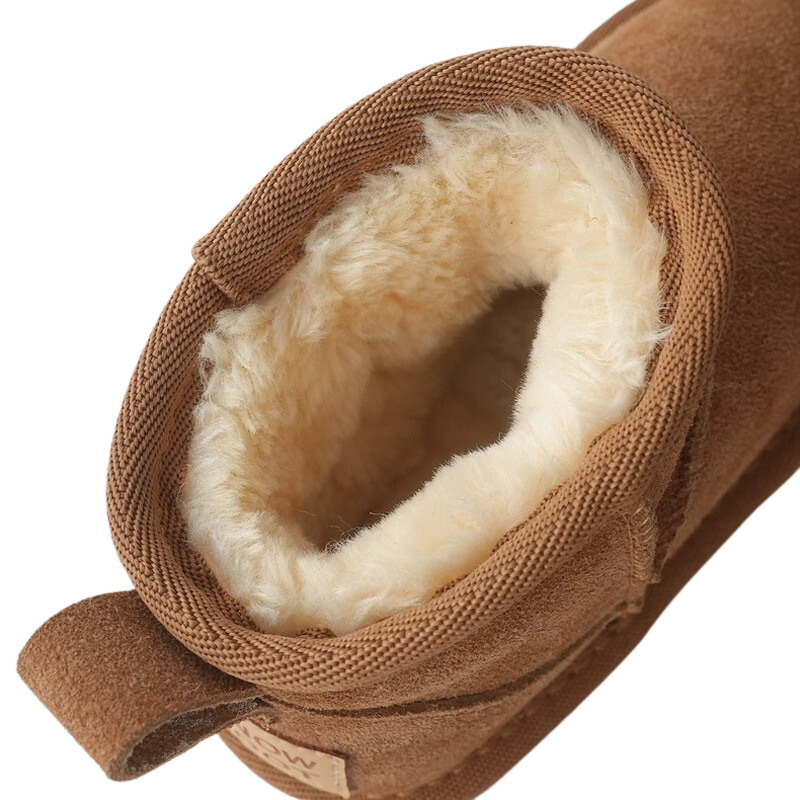 Bottes en Daim Fourrées pour Bébé / Enfant