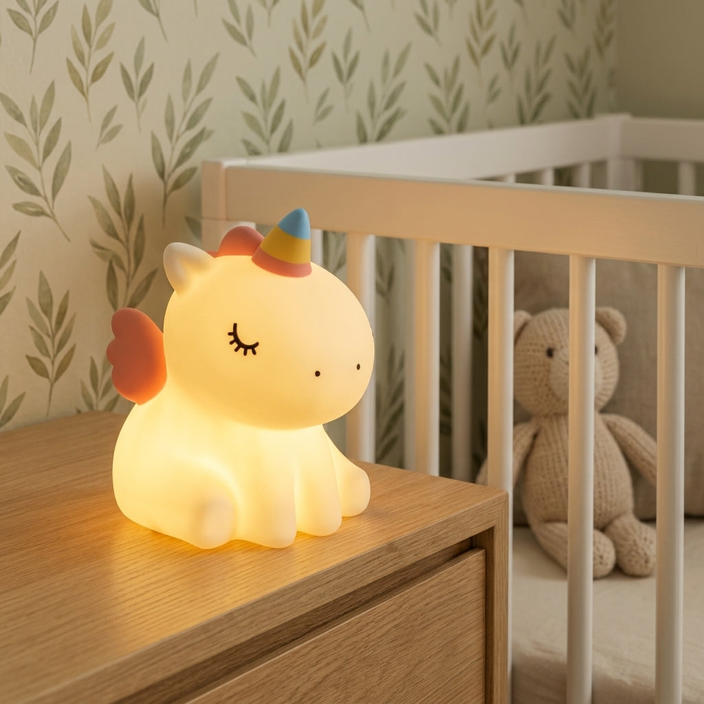 Veilleuse Luna la Licorne rechargeable