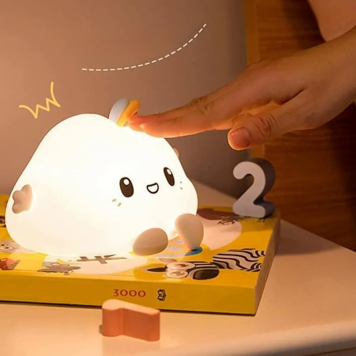 Veilleuse LED bébé – Flufizz le nuage