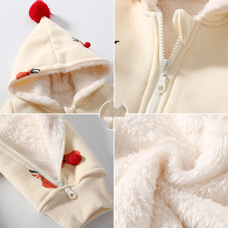 Combinaison Hiver Bébé Noël - Cerf