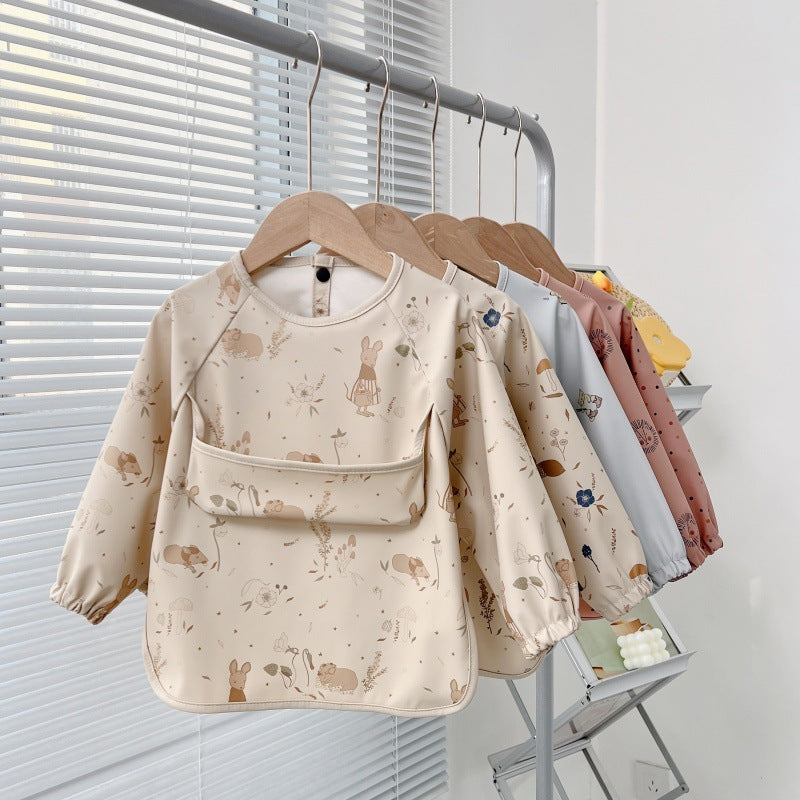 Bavoir Manche Longue Imperméable - Motifs