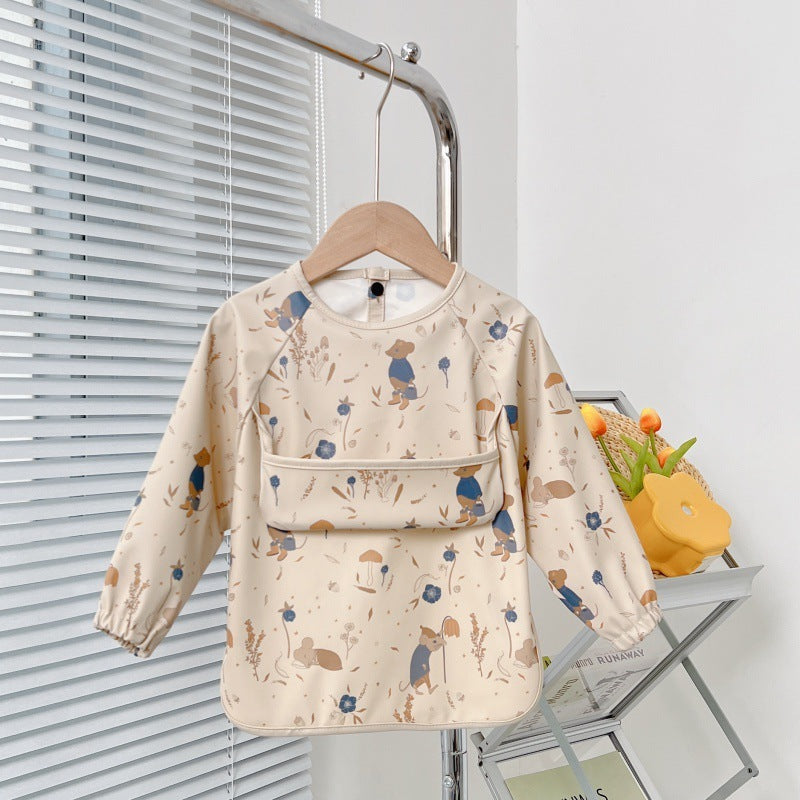 Bavoir Manche Longue Imperméable - Motifs
