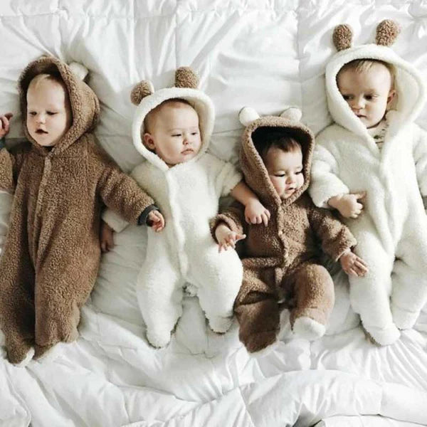 Combinaison Bébé Ours Polaire Hiver
