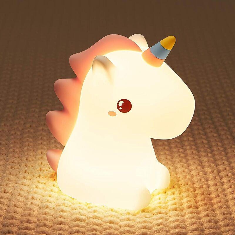 Veilleuse Licorne en Silicone LED