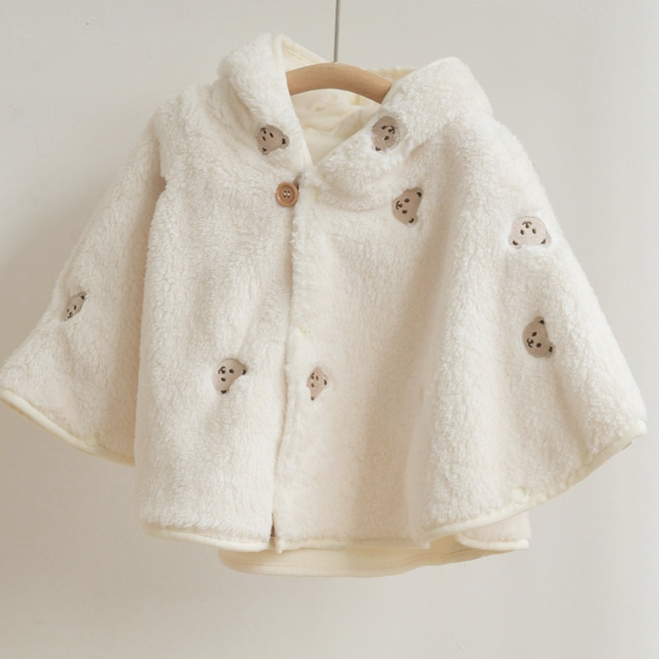 Manteau Cape Polaire Porte-Bébé